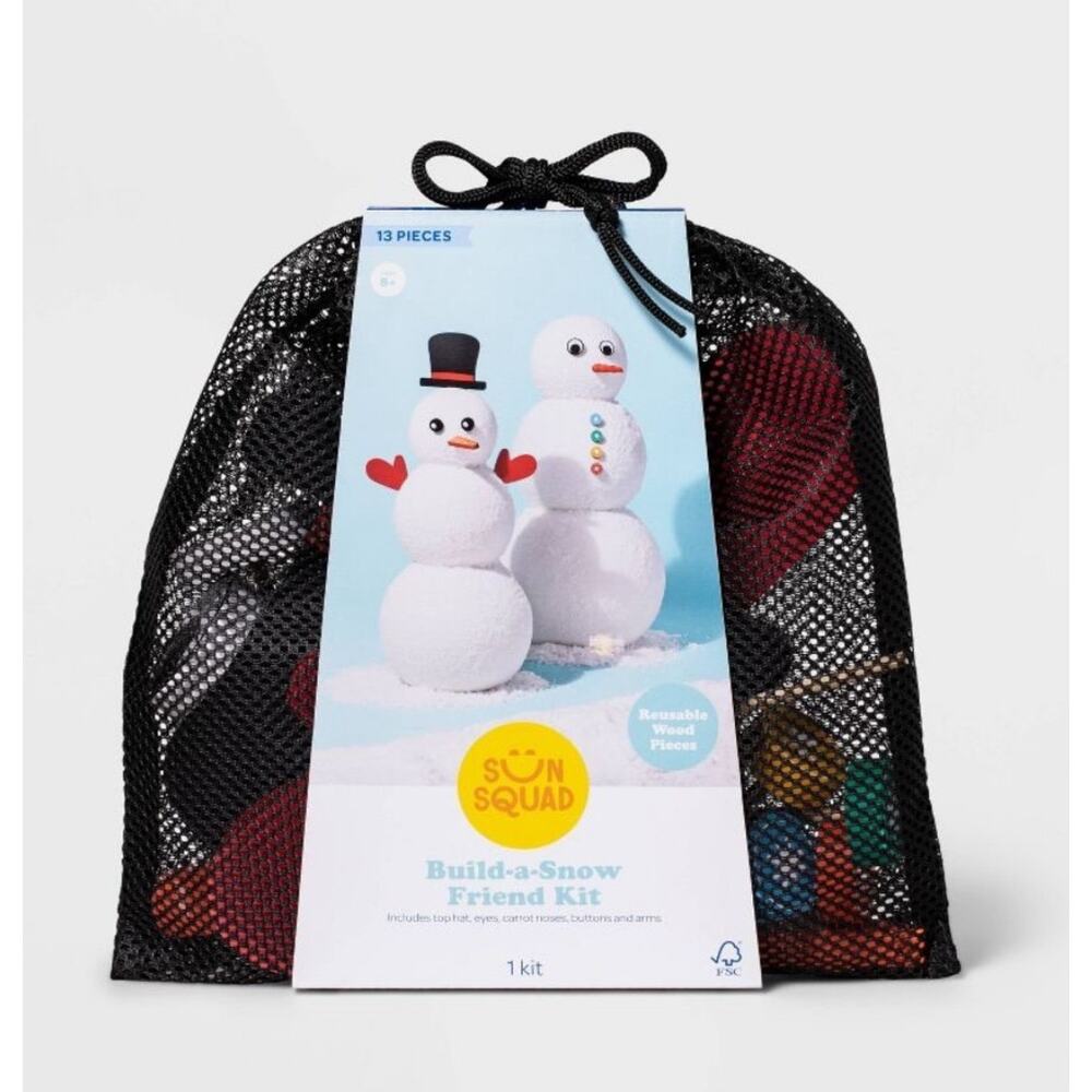 BUILD A SNOWMAN!! Sun Squad Build a Snow Friend Kit